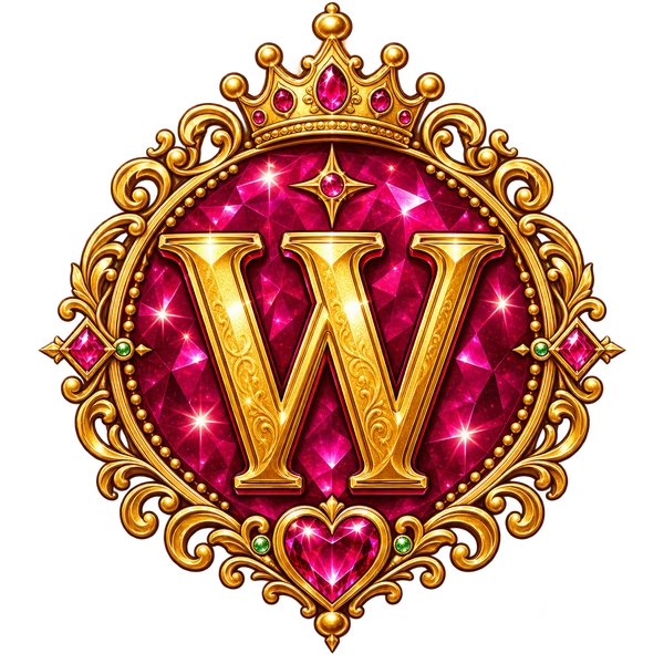 Wishabelles W medallion