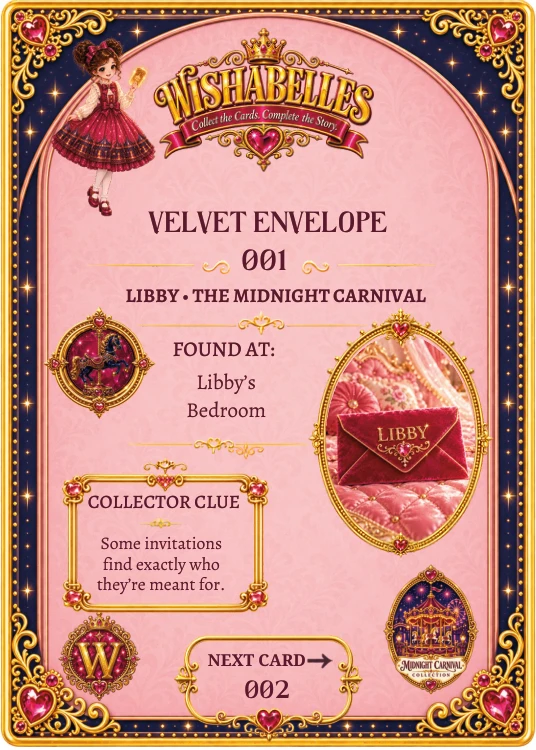 Libby's Velvet Envelope story card